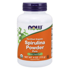 Трави T-RQ Органічна Спирулина, Порошок, Organic Spirulina, 113 гр (NF2690)