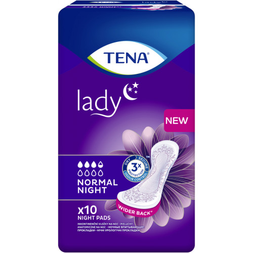 Урологічні прокладки Tena Lady Normal Night 10 шт. (7322541185477)