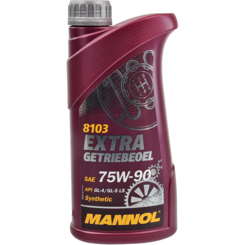 Трансмісійна олива Mannol EXTRA GETRIEBEOEL 1л 75W-90 (MN8103-1)