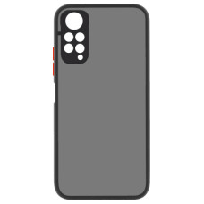 Чохол до мобільного телефона MakeFuture Xiaomi Redmi Note 11 Frame (Matte PC+TPU) Black (MCMF-XRN11BK)