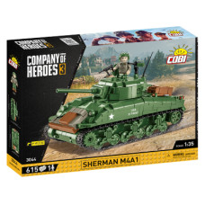 Конструктор Cobi Company of Heroes 3 Танк M4 Шерман, 615 деталей (COBI-3044)