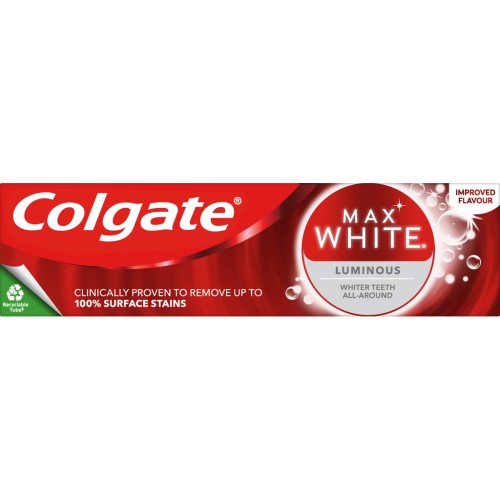 Зубна паста Colgate Max White Luminous 75 мл (8714789867632)