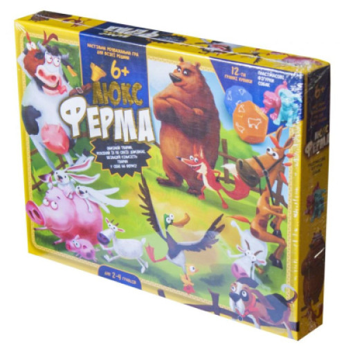 Настільна гра Danko Toys Ферма Люкс, російська (SPG-93)