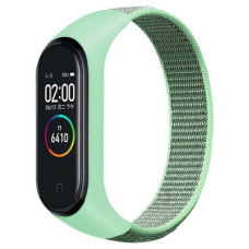 Ремінець до фітнес браслета BeCover Nylon Style для Xiaomi Mi Smart Band 5/6 Mint (705426)