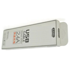 Дата кабель USB 2.0 AM to Micro 5P 2.0m KSC-332 YOUCHUANG 2.4A White iKAKU (KSC-332-M)