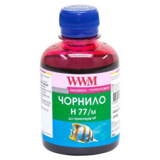 Чорнило WWM HP №177 85 Magenta 200ml (H77/M)