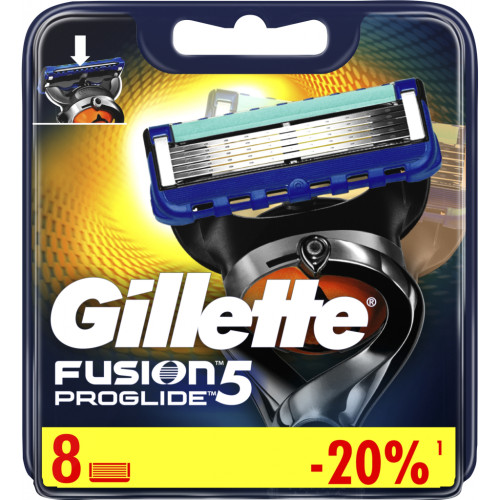 Змінні касети Gillette Fusion ProGlide 8 шт (7702018085545)