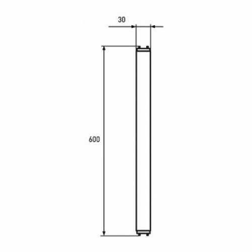 Лампочка Eurolamp G13 (LED-T8-9W/4000(nano))