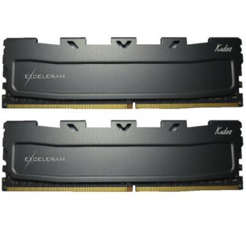 Модуль пам'яті для комп'ютера DDR3L 16GB (2x8GB) 1600 MHz Black Kudos eXceleram (EKBLACK3161611LAD)