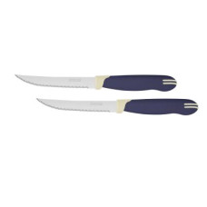 Набір ножів Tramontina Multicolor для стейка 2шт 127 мм Blue (23529/215)