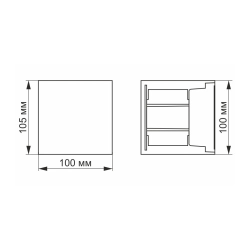 Світильник Videx LED AR04 IP54  6W 2700K (VL-AR04-062W)