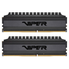 Модуль пам'яті для комп'ютера DDR4 64GB (2x32GB) 3200 MHz Viper 4 Blackout Patriot (PVB464G320C6K)