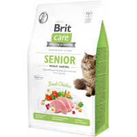 Сухий корм для кішок Brit Care Cat GF Senior Weight Control 400 г (8595602540952)