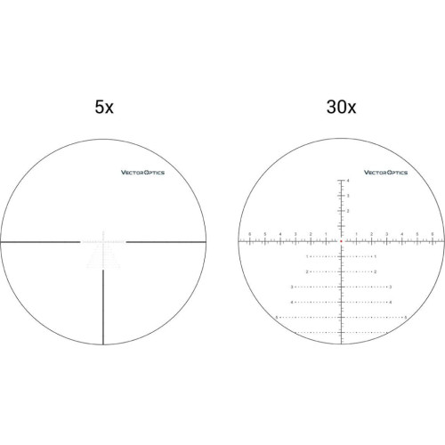 Оптичний приціл Vector Optics Continental 5-30x56 (34mm) FFP Tactical (SCFF-30)