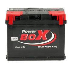 Акумулятор автомобільний PowerBox 60 Аh/12V А1 (SLF060-01)