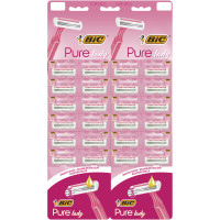 Бритва Bic Pure 3 Lady Pink 24 шт. (3086123395145)