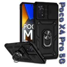 Чохол до мобільного телефона BeCover Military Poco X4 Pro 5G Black (708197)