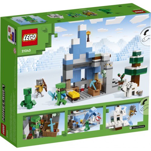 Конструктор LEGO Minecraft Замерзлі верхівки 304 деталі (21243-)