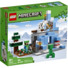 Конструктор LEGO Minecraft Замерзлі верхівки 304 деталі (21243-)