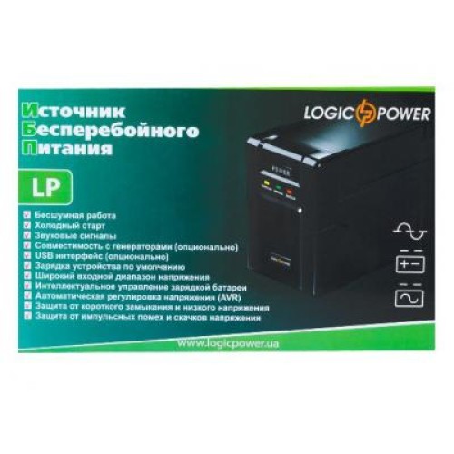 Пристрій безперебійного живлення 650VA-P LogicPower (1879)