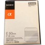 Об'єктив SONY 50mm f/1.8 Black for NEX (SEL50F18B.AE)