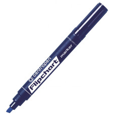 Маркер Centropen Flipchart 8560 1-4,6 мм, chisel tip, blue (8560/03)