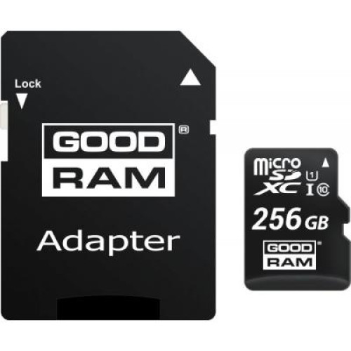 Карта пам'яті Goodram 256GB microSDXC class 10 UHS-I (M1AA-2560R12)