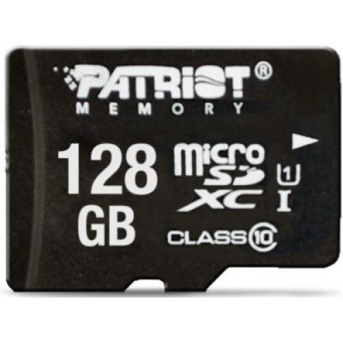 Карта пам'яті Patriot 128GB microSDXC class 10 UHS-I LX (PSF128GMCSDXC10)