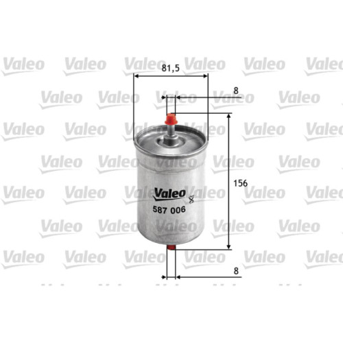 Фільтр паливний Valeo 587006