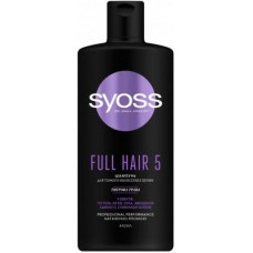 Шампунь Syoss Full Hair 5 з тигровою травою для тонкого волосся 440 мл (4015100339086)