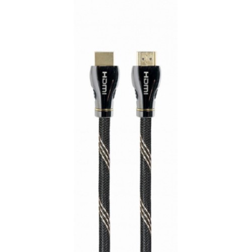 Кабель мультимедійний HDMI to HDMI 1.0m V.2.1 Premium Cablexpert (CCBP-HDMI8K-1M)