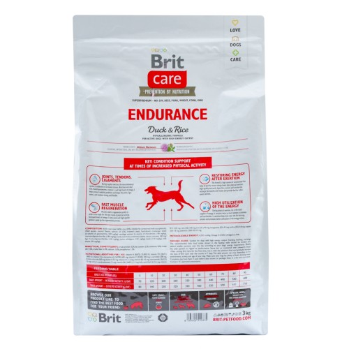 Сухий корм для собак Brit Care Endurance 3 кг (8595602510375)