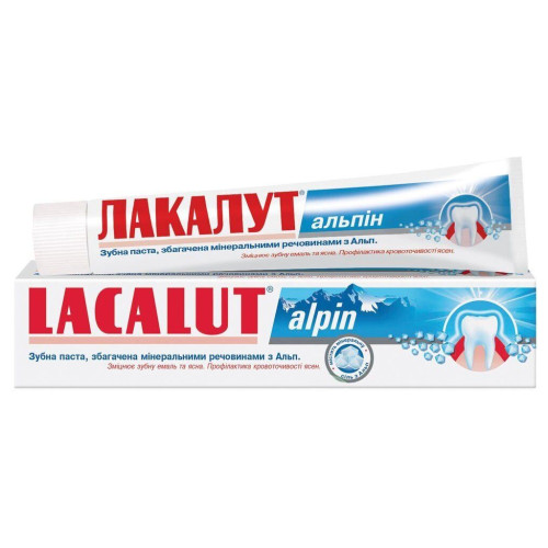 Зубна паста Lacalut alpin 75 мл (4016369696996)