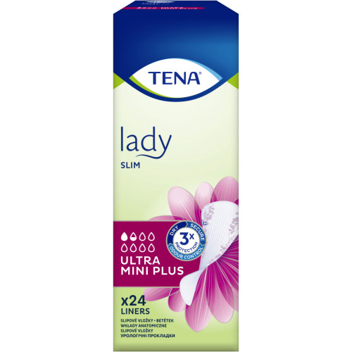 Урологічні прокладки Tena Lady Slim Ultra Mini Plus 24 шт. (7322541116433)