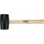 Киянка Neo Tools 72 мм, 900 г, рукоятка дерев'яна (25-064)