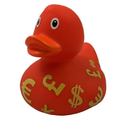 Іграшка для ванної Funny Ducks Качка Валюта (L1996)
