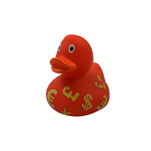 Іграшка для ванної Funny Ducks Качка Валюта (L1996)