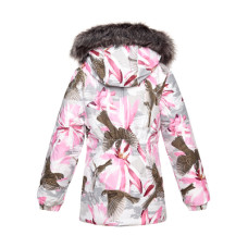 Куртка Huppa LOORE 17970030 рожевий з принтом 116 (4741468975542)