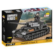 Конструктор Cobi Company of Heroes 3 Танк Panzer IV, 610 деталей (COBI-3045)