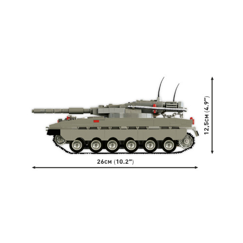 Конструктор Cobi Танк Меркава Mk 1, 825 деталей (COBI-2621)