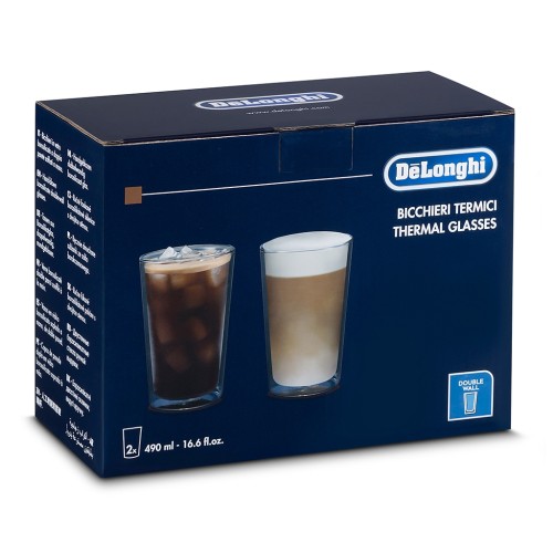 Набір склянок DeLonghi Drinks 490 мл 2 шт (00000024279)