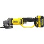 Шліфувальна машина Stanley FatMax, Li-Ion 18V, 2x4Ah, 9000 об/хв, d=125 мм, 2.66 кг, кейс (SFMCG400M2K)