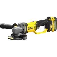 Шліфувальна машина Stanley FatMax, Li-Ion 18V, 2x4Ah, 9000 об/хв, d=125 мм, 2.66 кг, кейс (SFMCG400M2K)