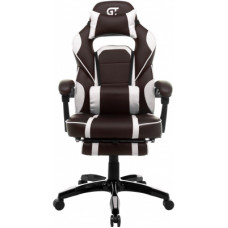 Крісло ігрове GT Racer X-2749-1 Dark Brown/White