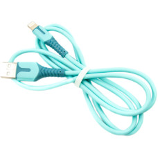 Дата кабель USB 2.0 AM to Lightning 1.0m blue Dengos (PLS-L-IND-SOFT-BLUE)