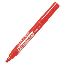 Маркер Centropen Flipchart 8560 1-4,6 мм, chisel tip, red (8560/02)