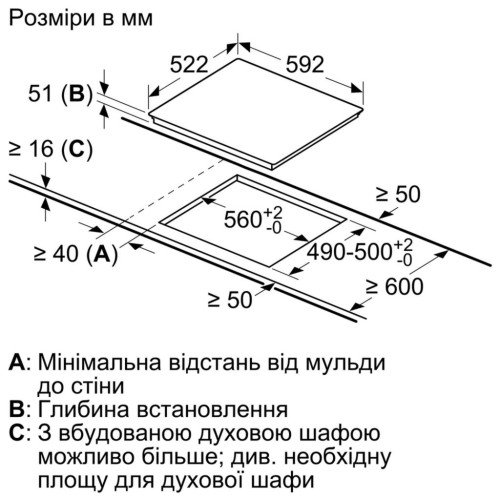 Варочна поверхня Bosch PUF612FC5E