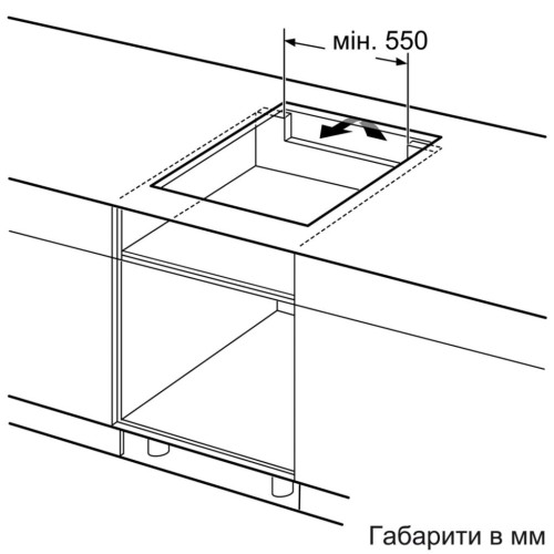 Варочна поверхня Bosch PUF612FC5E