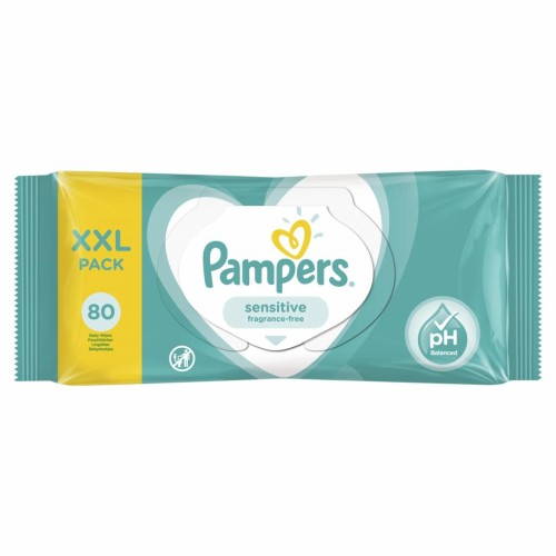 Дитячі вологі серветки Pampers Sens 80 шт (8001841041421)