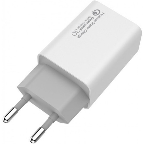 Зарядний пристрій ColorWay 1USB Huawei Super Charge/Quick Charge 3.0, 4A (20W) (CW-CHS014Q-WT)